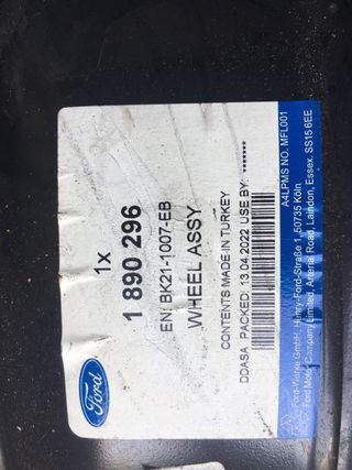 2 Llantas Ford 15”