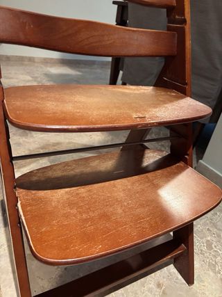 Trona Hauck Alpha para niños No tiene bandeja