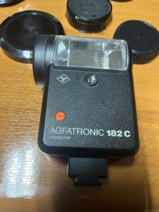 Canon AV-1 con obiettivo Kenko 2X CFE