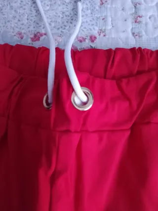 Lote 2 Pantalones Vaqueros y Rojo