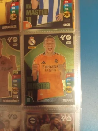 Lote 320 cromos Adrenalyn XL 2024-25