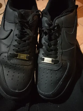 Nike Air Force 1 Talla 37/38 Negras