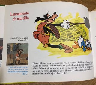 Los deportes olímpicos Disney Goofy Donald