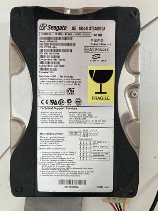 Disco Duro IDE 40GB con OS 10.4 y OS 9