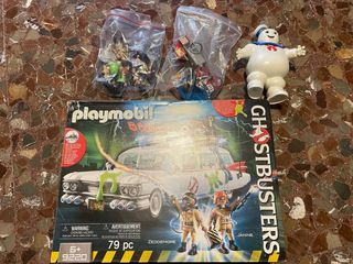 Playmobil Cazafantasmas Ecto-1 9220 Lote extras