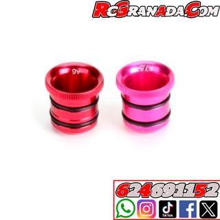 Alpha Venturi 6.0mm Rojo y 7.5mm Rosa