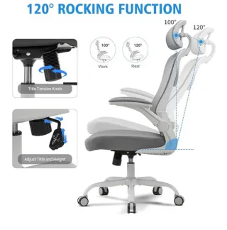 Silla de escritorio ergonómica ajustable