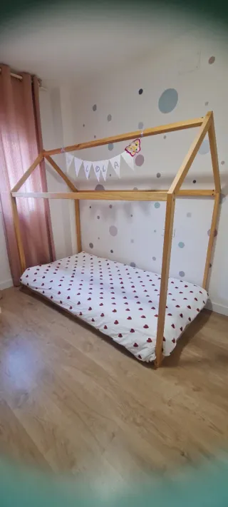 Cama Montessori madera