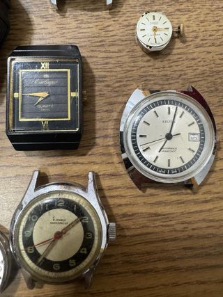 Lote de 9 relojes variados