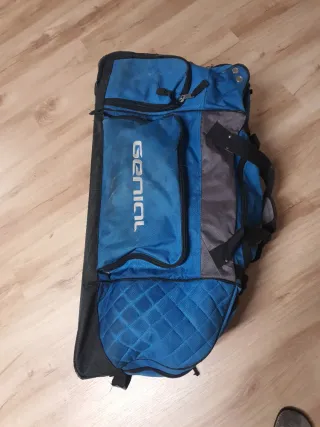 Mochila portero hockey Genial azul/gris