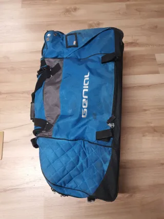 Mochila portero hockey Genial azul/gris