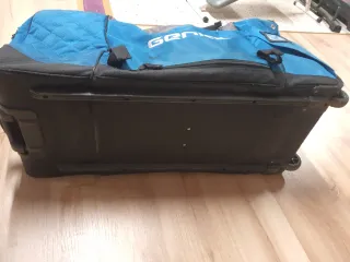 Mochila portero hockey Genial azul/gris