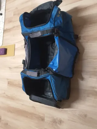 Mochila portero hockey Genial azul/gris