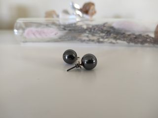 Pendientes Hematita
