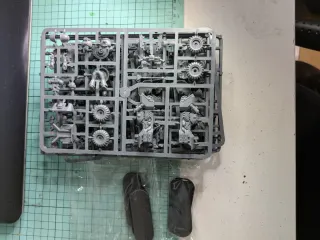 Motocicletas Marines WH40K.