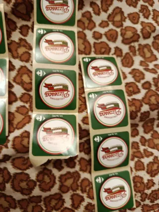 Collezione Carrefour Adesivi 33 bollini