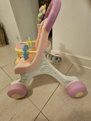 Andador infantil Fisher-Price rosa