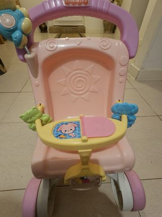 Andador infantil Fisher-Price rosa