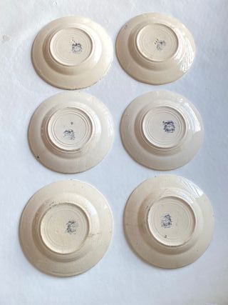 PR0151 - Platos postre/pan La Cartuja