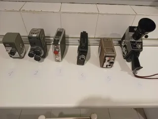 Lote Cámaras Cine Bolex, Kodak, Meopta