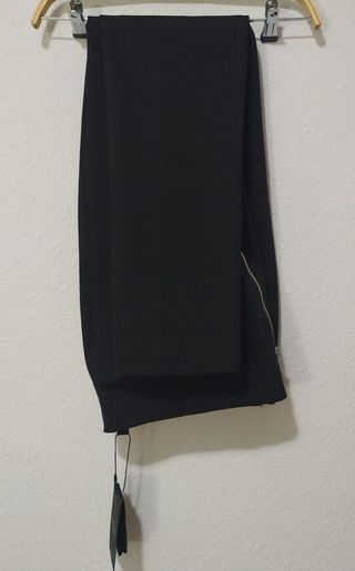 Pantalón negro Cortefiel con cremallera