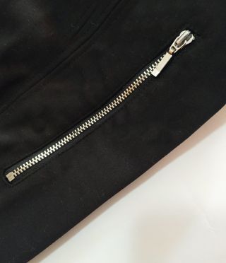 Pantalón negro Cortefiel con cremallera