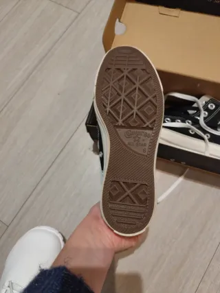 Zapatillas Converse All Star Negras y Grises