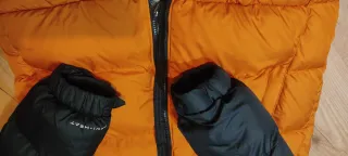Chaqueta Columbia Negra y Naranja