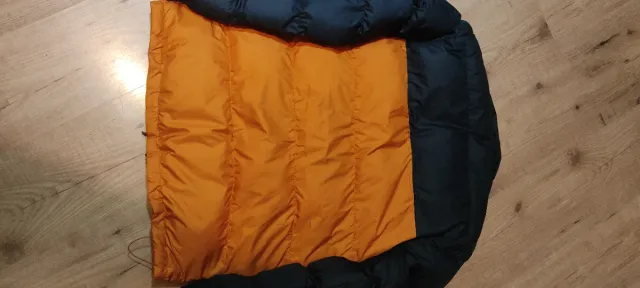 Chaqueta Columbia Negra y Naranja