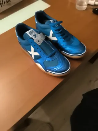 Zapatillas Munich Gresca Fútbol Sala Azul