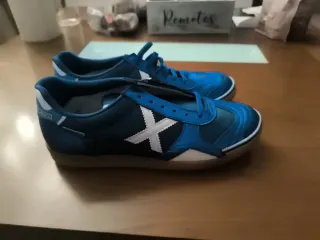 Zapatillas Munich Gresca Fútbol Sala Azul