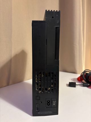 Consola Sony PS2 Fat Negra