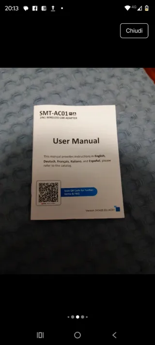 Adattatore Wireless Car M9XTTLY