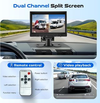 Kit Cámara Marcha Atrás 1080P 2 Cámaras