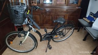 Bicicleta Paseo Mujer con Cesta