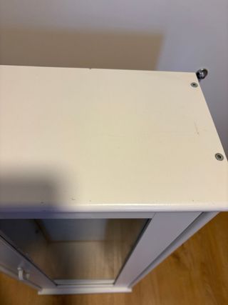 Vitrina Ikea Madera y Cristal