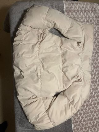 Chaleco reversible beige