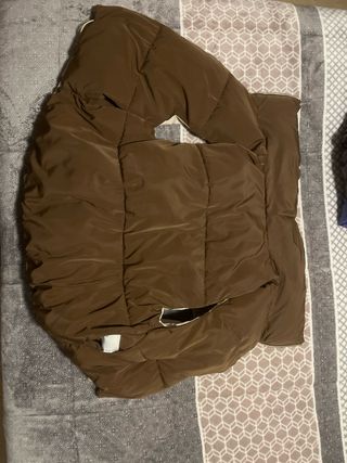 Chaleco reversible beige