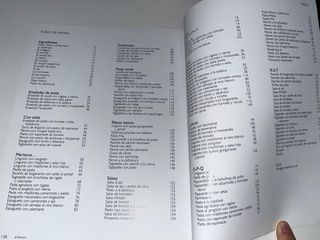 Libro de recetas: Pasta