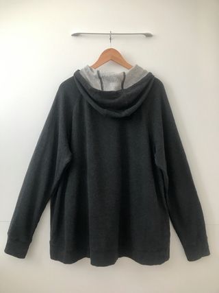 Sudadera Reebok Mujer XXL Gris Capucha