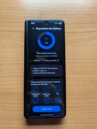 Samsung Galaxy Z Fold 3 256GB para piezas