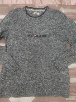 Jersey Tommy Jeans Azul Chico