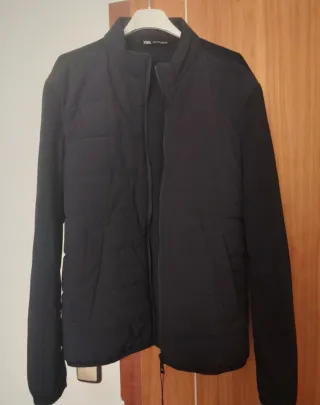 Chaqueta hombre Zara Negra Nueva