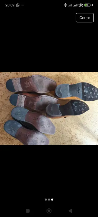 Zapatos de vestir hombre talla 45 (3 pares)