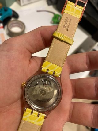 Orologio Swatch Giallo