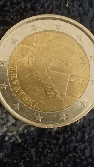 Moneda 2€ Croacia 2023