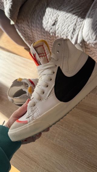 Nike Blazer Mid 77 Jumbo Blancas y Negras