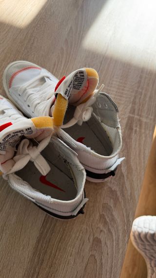 Nike Blazer Mid 77 Jumbo Blancas y Negras