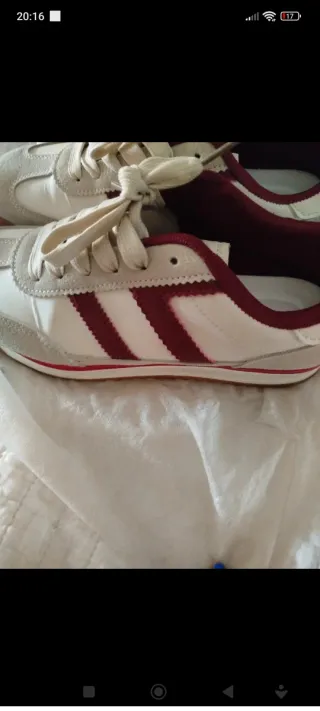 Playeros Be.Sport Beige/Rojo Talla 39