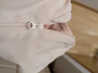 Saco dormir bebé rosa estampado